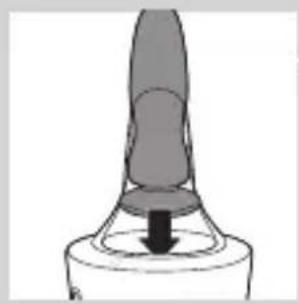 PHILIPS SHAVER Series 7000 S7710 - Töltés a SmartClean rendszerben (csak egyes típusoknál) - 2