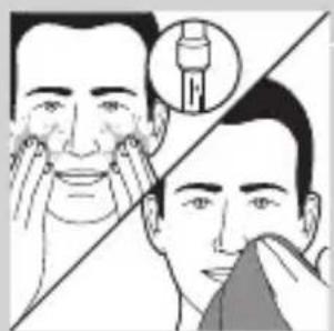 PHILIPS SHAVER Series 7000 S7710 - Používanie čistiacej kefky - 4