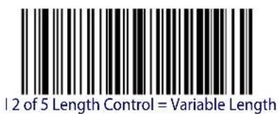 12 of 5 Length Control = Variable Length