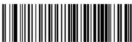 Black and white barcode image with vertical lines and a small number '1' at the top