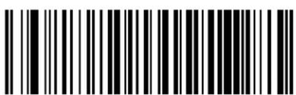 Black and white barcode image with vertical lines and a central dot
