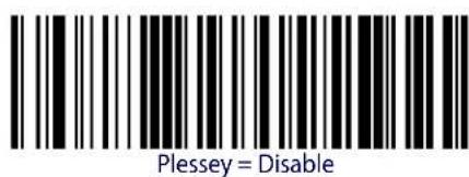 Plessey = Disable