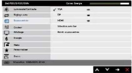 DELL P1917S - Ajustement Auto en Cours... - 2