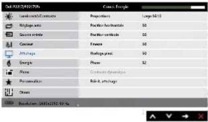 DELL P1917S - Modes de préréglage - 8