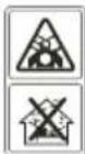 MAKITA 190CC - SYMBOLS MARKED ON THE PRODUCT (on the rear cover) - 4