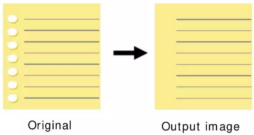 Original Output image