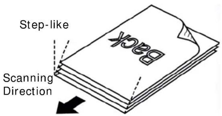 Step-like Scanning Direction