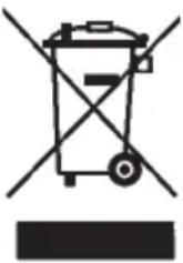 Symbol of a trash bin with crossed lines indicating no waste or discharge (no text or labels)