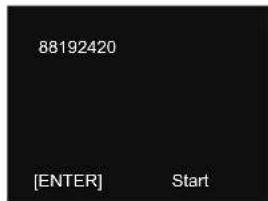 88192420 [ENTER] Start