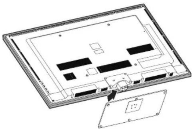 Seiki SE50UY04 - Installing the Base Stand - 1