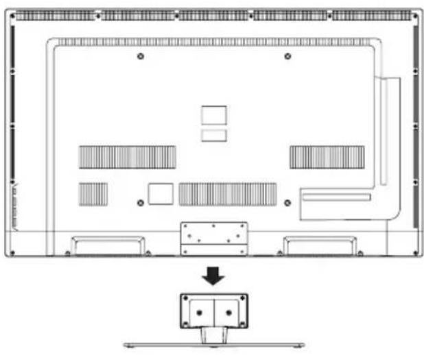 Seiki SE50UY04 - Removing the Stand for Wall-Mounting - 1