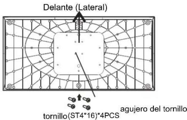 Delante (Lateral) tornillo(ST4*16)*4PCS agujero del tornillo