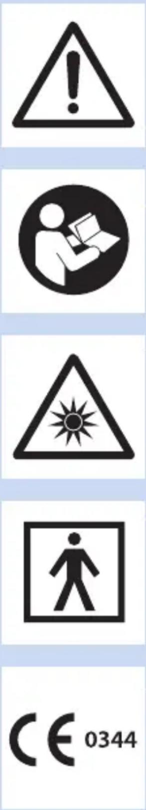 PHILIPS Psoriasis Treatment PSK0202 - Explanation of symbols - 1