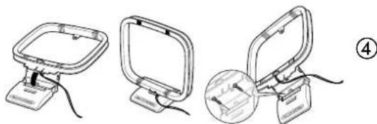 Three line drawings of electronic devices with cables and a magnified inset showing a device (no text or symbols)
