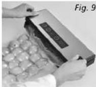 Solis 922.21 - METTERE SOTTOVUOTO E SIGILLARE UN SACCHETTO RIPIENO AUTOMATICAMENTE: FUNZIONE VACUUM & SEAL (B) - 4