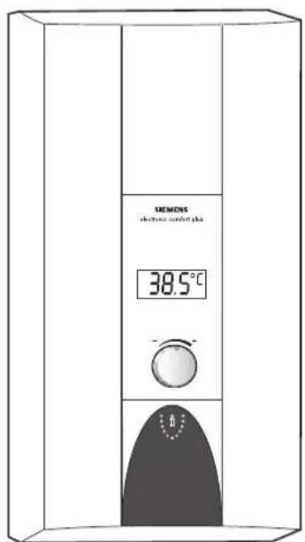 SEMENS electronic counter plus 38.5°C