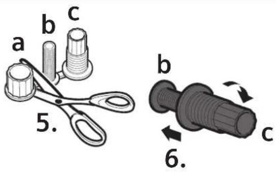 a b c 5. b 6. c