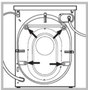 HOTPOINT RPD 926 DD EU - Desembalar e nivelar Desembalar - 1