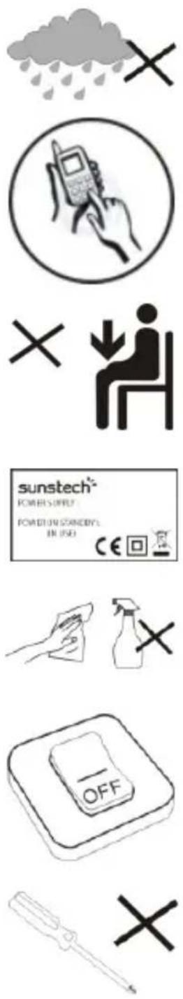 Sunstech STBT50 RD - SAFETY PRECAUTIONS - 2