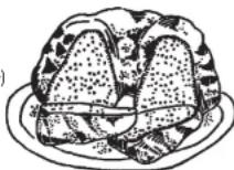 KOENIG B00901 - Gougelhof marbré - 2