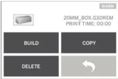 DREMEL 3D20 Idea Builder - AVERTISSEMENT - 3