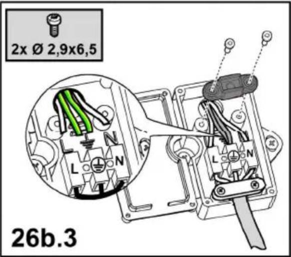 2x Ø 2,9x6,5 L N L N 26b.3