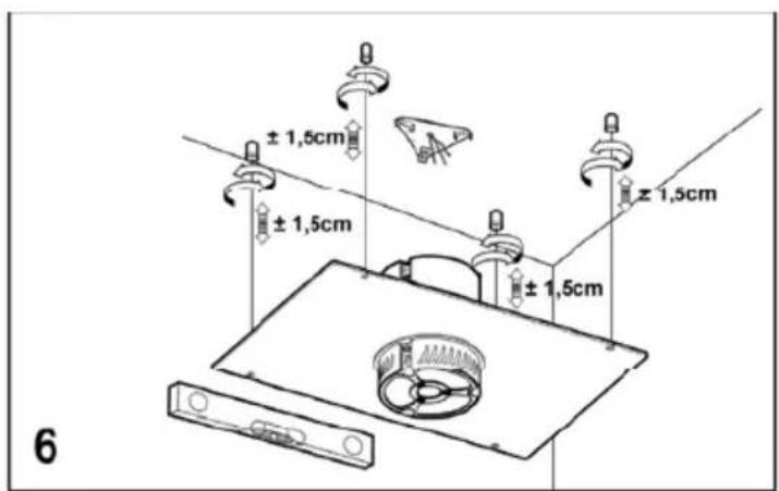 ± 1.5cm; ± 1.5cm; ± 1.5cm; ± 1.5cm; 6