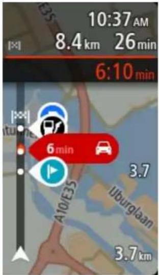 10:37 AM 8.4 km 26 min 6:10 min 6 min A10/E35 Uburglaan 3.7 3.7 km
