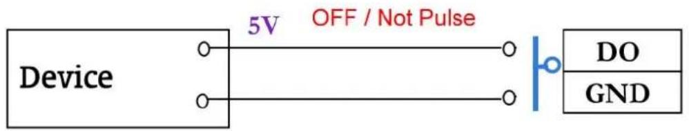 Device 5V OFF / Not Pulse DO GND