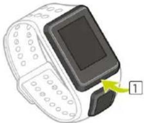 TOMTOM Runner 2 Cardio - Retirer votre montre du bracelet - 1