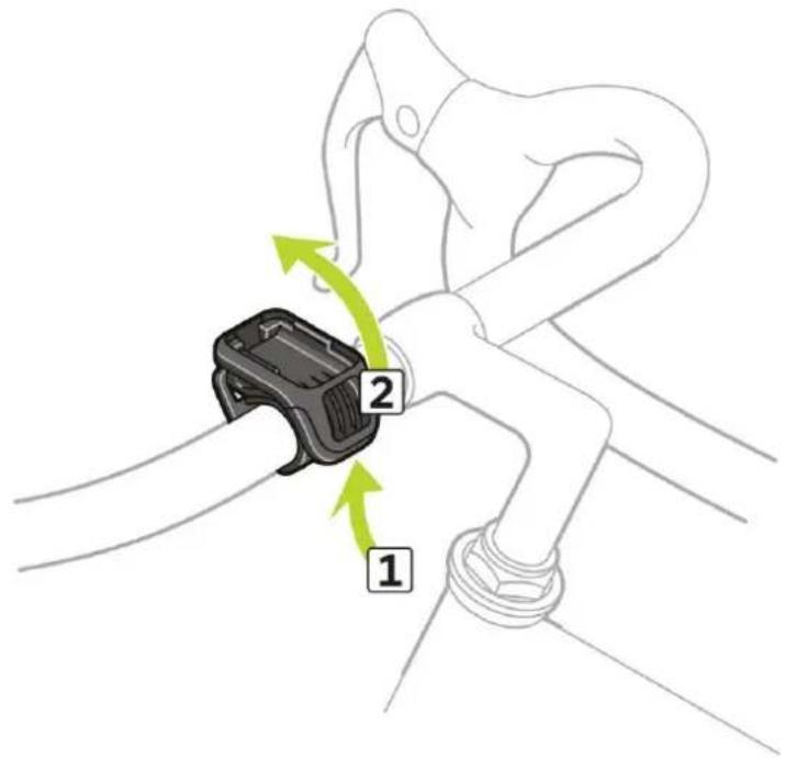 TOMTOM Runner 2 Cardio - Utiliser la fixation pour vélo - 4