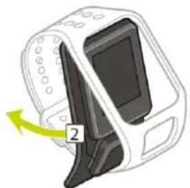 TOMTOM Runner 2 Cardio - Retirer votre montre du bracelet - 2