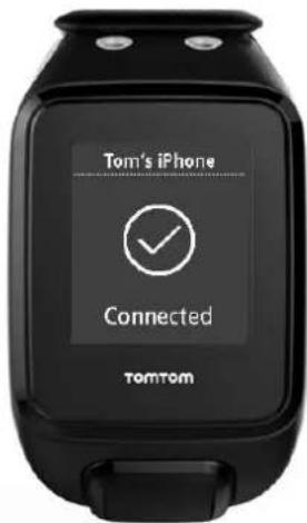 TOMTOM Runner 2 Cardio - Coupler un casque d'écoute à la montre - 2