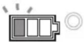 MAKITA DUR365UZ - Indicazione della capacità residua della batteria (Fig. 6) - 3