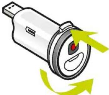 TOMTOM Bandit Bike Pack - Déverrouillage du Batt-Stick - 1