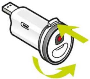 TOMTOM Bandit Bike Pack - Déverrouillage du Batt-Stick - 1