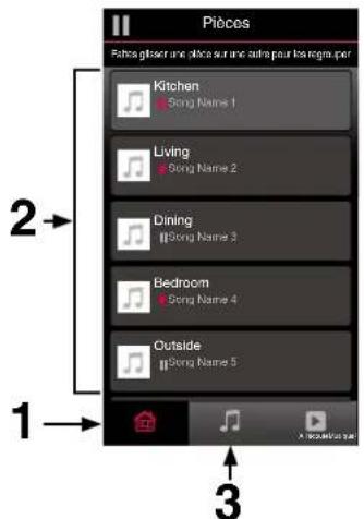 Piècos Fatsa glaser une pièce sur une autre pour la reguiter Kitchen ■Song Name 1 Living ■Song Name 2 Dining ■Song Name 3 Bedroom ■Song Name 4 Outside ■Song Name 5 1 2 3