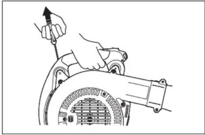 HUSQVARNA 525BX - Laitteen käynnistäminen - 3