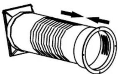 TROTEC PAC 2600 S - Abluftschlauch und Adapter montieren - 3