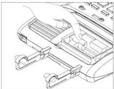 OLIVETTI B8971 - Replacing Ink Roller - 3