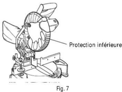 Protection inférieure Fig. 7