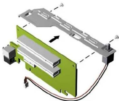 HP RP5 5810 - Remplacement de la carte de fond de panier - 9