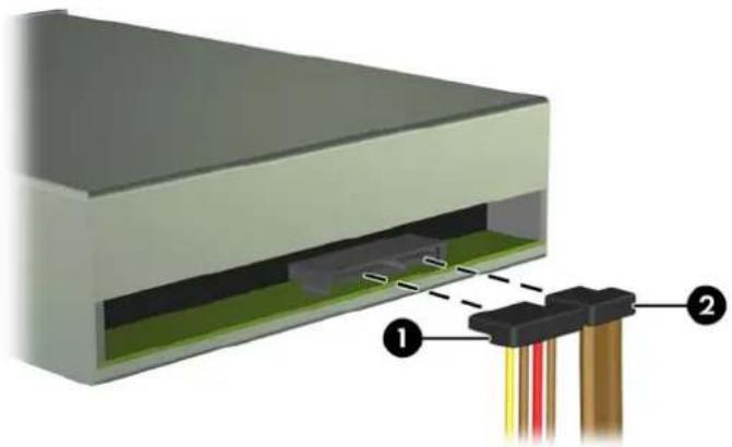 HP RP5 5810 - Installation d'une unité optique dans un compartiment d'unité de 5,25 pouces - 8