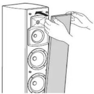 YAMAHA NS-F330 - Установка сетки - 1