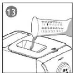 PHILIPS Avance Collection HR2353 - Using the pasta maker - 13