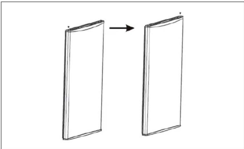 Klarstein Garfield XL - Pour retourner la porte - 3