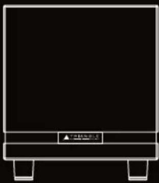 Simple line drawing of a flat-screen monitor with no text or symbols