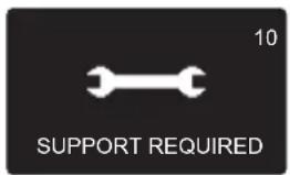 10 SUPPORT REQUIRED