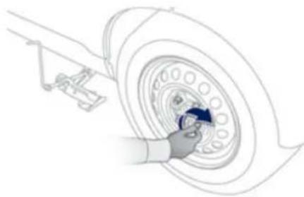 PEUGEOT 107 (2012) - ge de la roue - 1