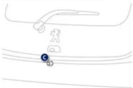 PEUGEOT 107 (2012) - Verrouillage/déverrouillage avec la télécommande * - 1
